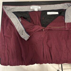 Amazon Essentials Dark Red Trousers